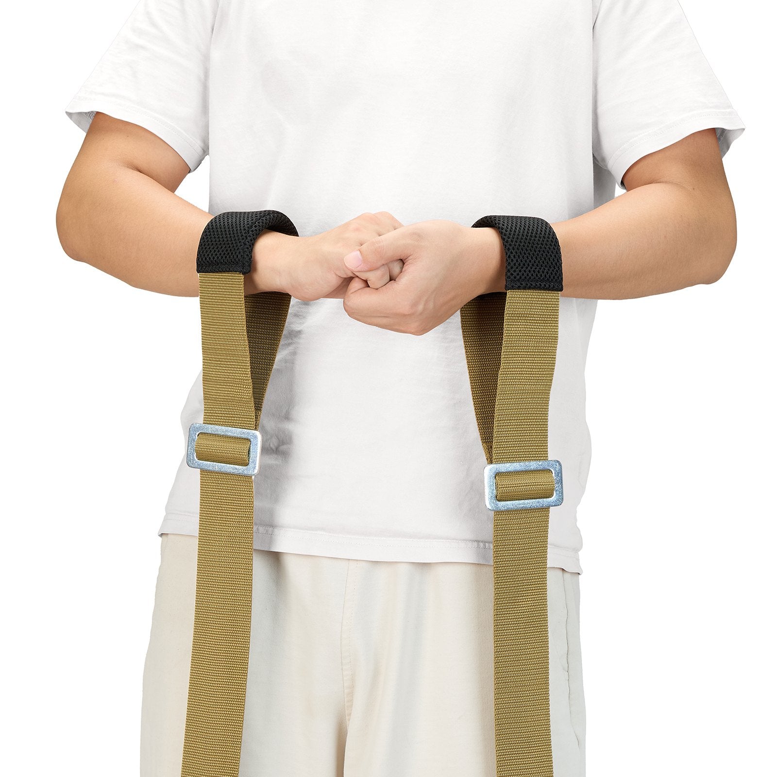 VEVOR Moving Straps, 2-Person Lifting and Moving System with 2 Harness Straps, 2 Load-bearing Straps & 1 Handheld Strap, Adjustable Lifting Shoulder Straps Move Furniture Appliances Mattresses
