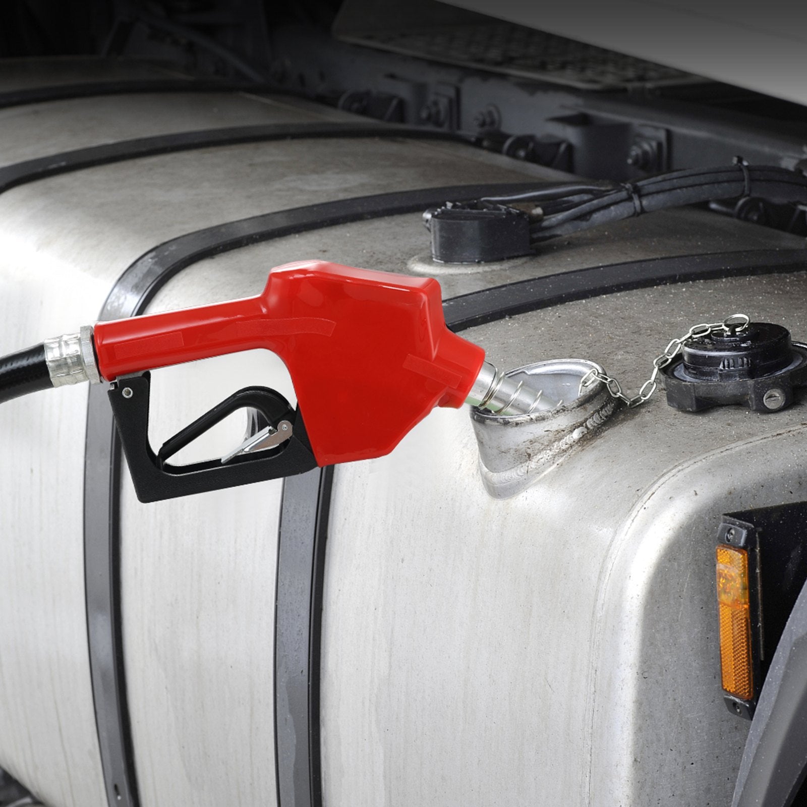 VEVOR Fuel Transfer Pump, 12V DC, 10 GPM, 8 m Lift, Portable Electric Diesel Transfer Extractor Pump Kit with Automatic Shut-off Nozzle, Delivery & Suction Hose for Diesel, Kerosene, Transformer Oil