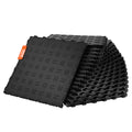 VEVOR Garage Tiles Interlocking, 12 x 12 x 0.53 inch 25 Pack Garage Floor Covering Tiles, Non-Slip Double-Sided Texture Garage Flooring Tiles, for Garages, Basements, Repair Shops, Black