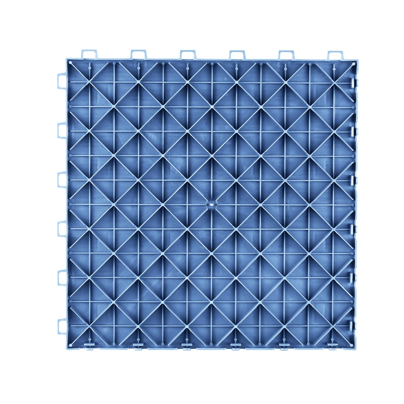 VEVOR Garage Tiles Interlocking 12x12 in 25 Pack Garage Flooring Tiles Blue