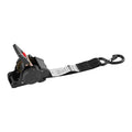 VEVOR Wheel Chock Tie-Down Kit, Fixed Trailer Tie Down Strap, Car Tie Down Kit with S-Hook, Break Strength 748 kg & Working Load 250 kg Motorcycle Tie-Down System for Trailers, Boats, Snowmobiles