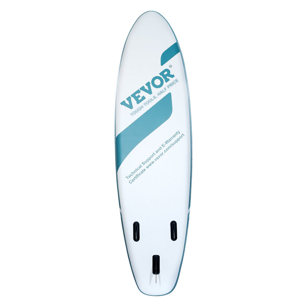 VEVOR Inflatable Stand Up Paddle Board, 152 mm Wide SUP Paddleboard, with Board Accessories, Pump, Paddle, Fin, Phone Bag, Backpack, Ankle Leash, Repair Kit, Non-slip Deck for Youth & Adults