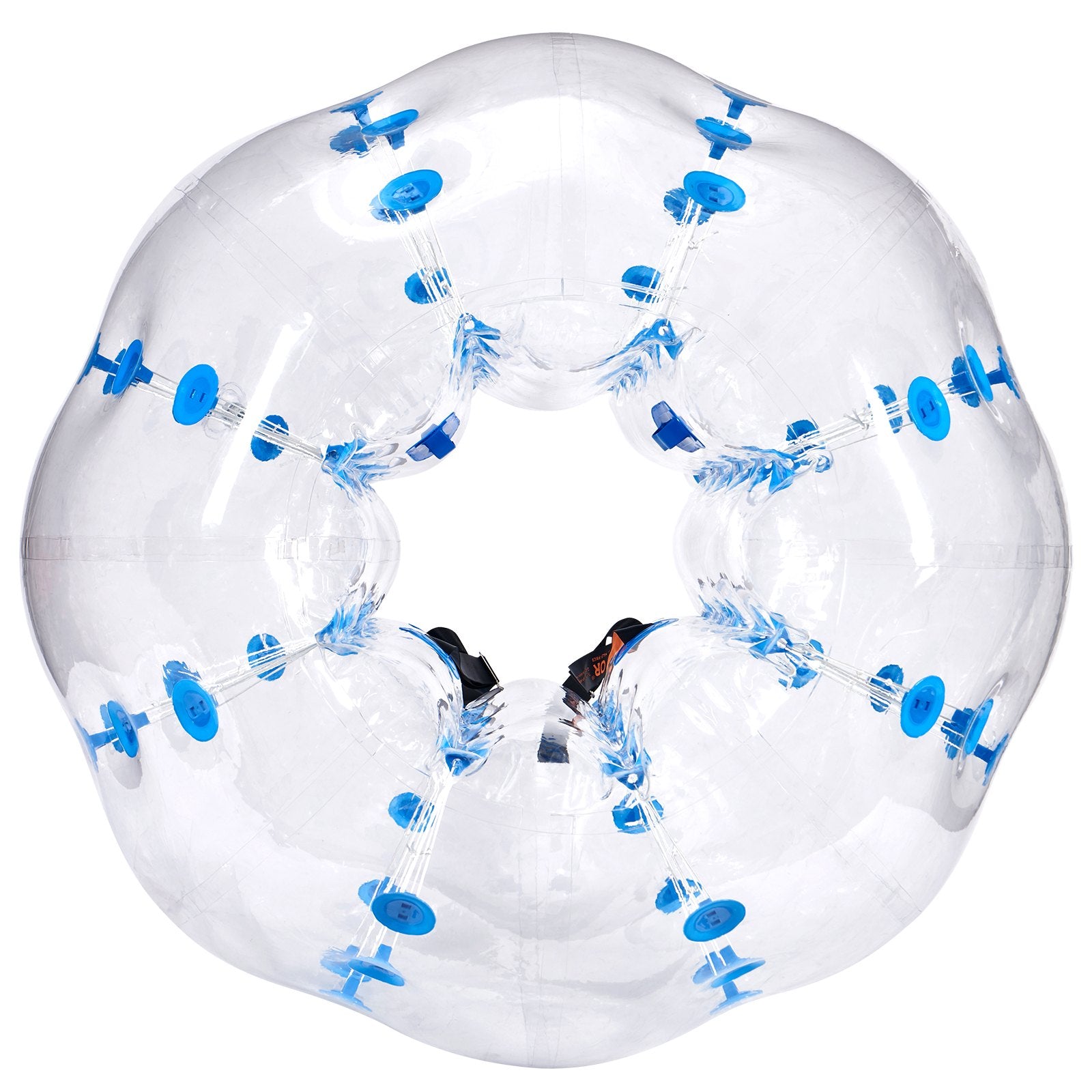 VEVOR Inflatable Bumper Ball 1-Pack, 5FT/1.5M Body Sumo Zorb Balls for Teen & Adult, 0.8mm Thick PVC Human Hamster Bubble Balls for Outdoor Team Gaming Play, Bumper Bopper Toys for Garden, Yard, Park