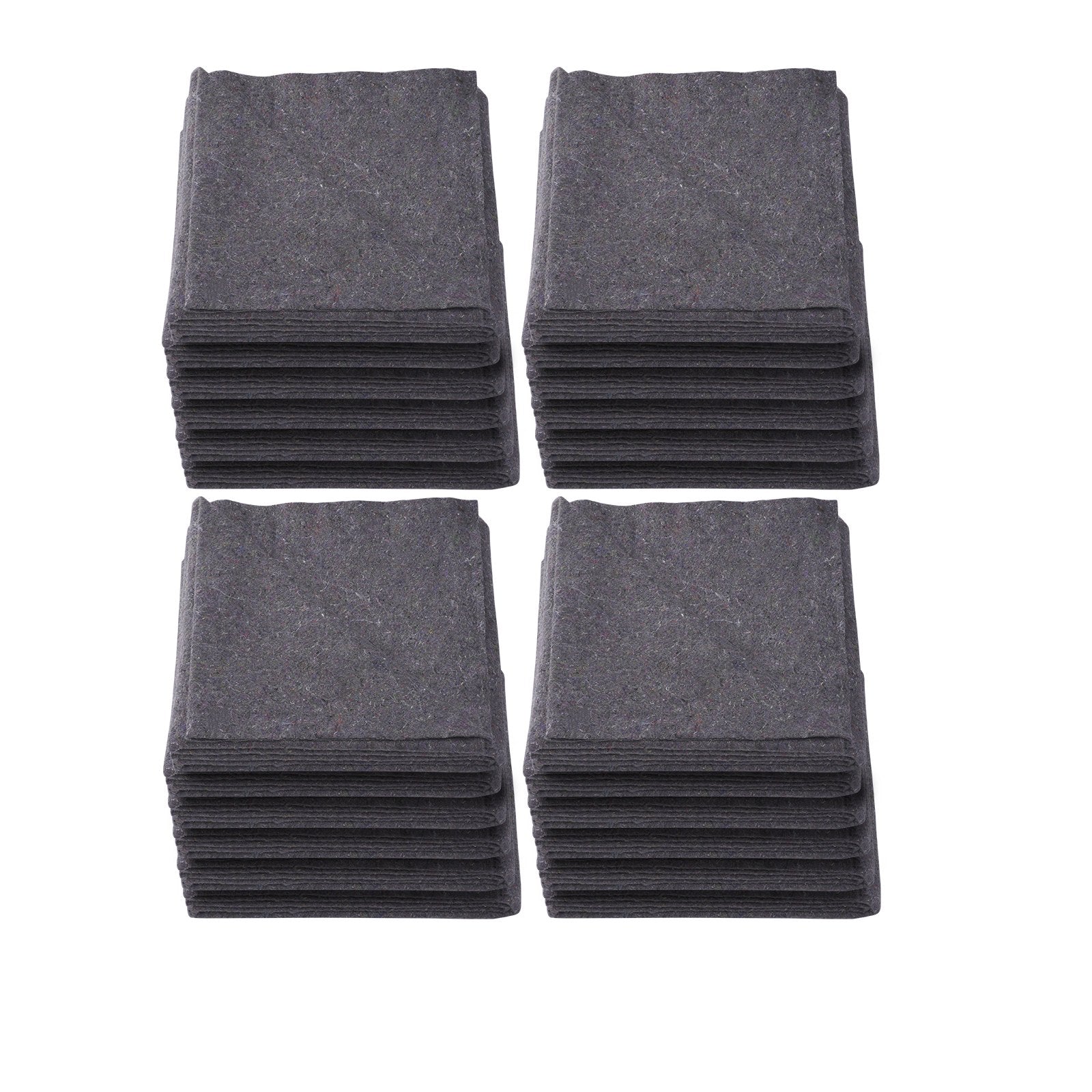 VEVOR Moving Blankets, 72" x 54", 21 lbs/dz Weight, 24 Packs, Professional Recycled Cotton Packing Blanket, Large Heavy Duty Shipping Mover Pads Perfect for Protecting Furniture, Floors, Appliances