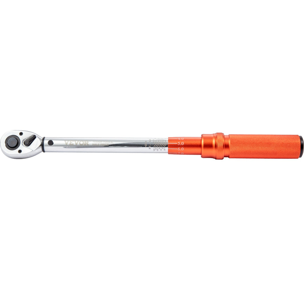 VEVOR Torque Wrench Adjustable Torque Wrench 1/2" Drive 10-150ft.lb/14-204n.m