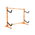 VEVOR Freestanding Kayak Storage Rack, Kayak Stand for 2 Kayak Canoe Paddleboard, Heavy-duty Steel Kayak Hanger Holder with Padded Arms and Adjustable Width, 79.5kg Max Load, for Indoor Outdoor Garage