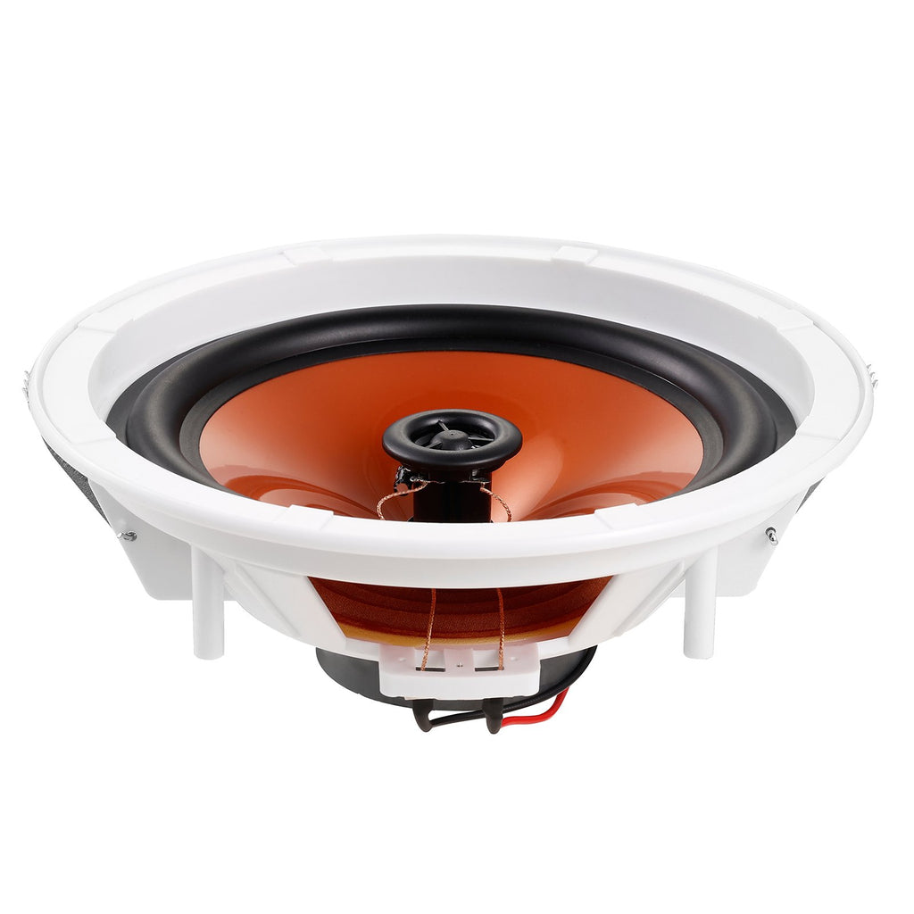 VEVOR 4 PCs 203.2 mm in Ceiling Speakers, 100-Watts, Flush Mount Ceiling & in-Wall Speakers System with 8ΩImpedance 89dB Sensitivity, for Home Kitchen Living Room Bedroom or Covered Outdoor Porches