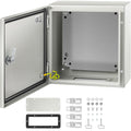 VEVOR NEMA Steel Enclosure, 12 x 12 x 6''steel electrical box
electrical enclosur NEMA 4X Steel Electrical Box, IP66 Waterproof & Dustproof, Outdoor/Indoor Electrical Junction Box, with Mounting Plat