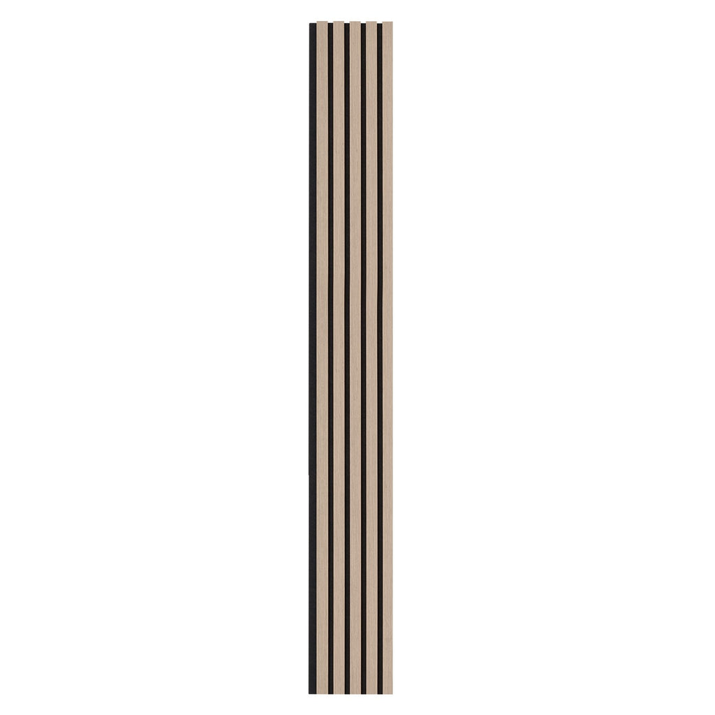 VEVOR Wood Slat Acoustic Panels, 7.9 x 94.5 inch, MDF Accent Wooden Wall Panels for Modern Interior Wall Decor, Faux Wood Wall Board Panels for Noise Reduction, Silver Wood