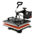 VEVOR 1400W Heat Press Machine 8 In 1 Sublimation Steel Frame Heat Presses with Temperature And Time Control (12X15INCH 8IN1)