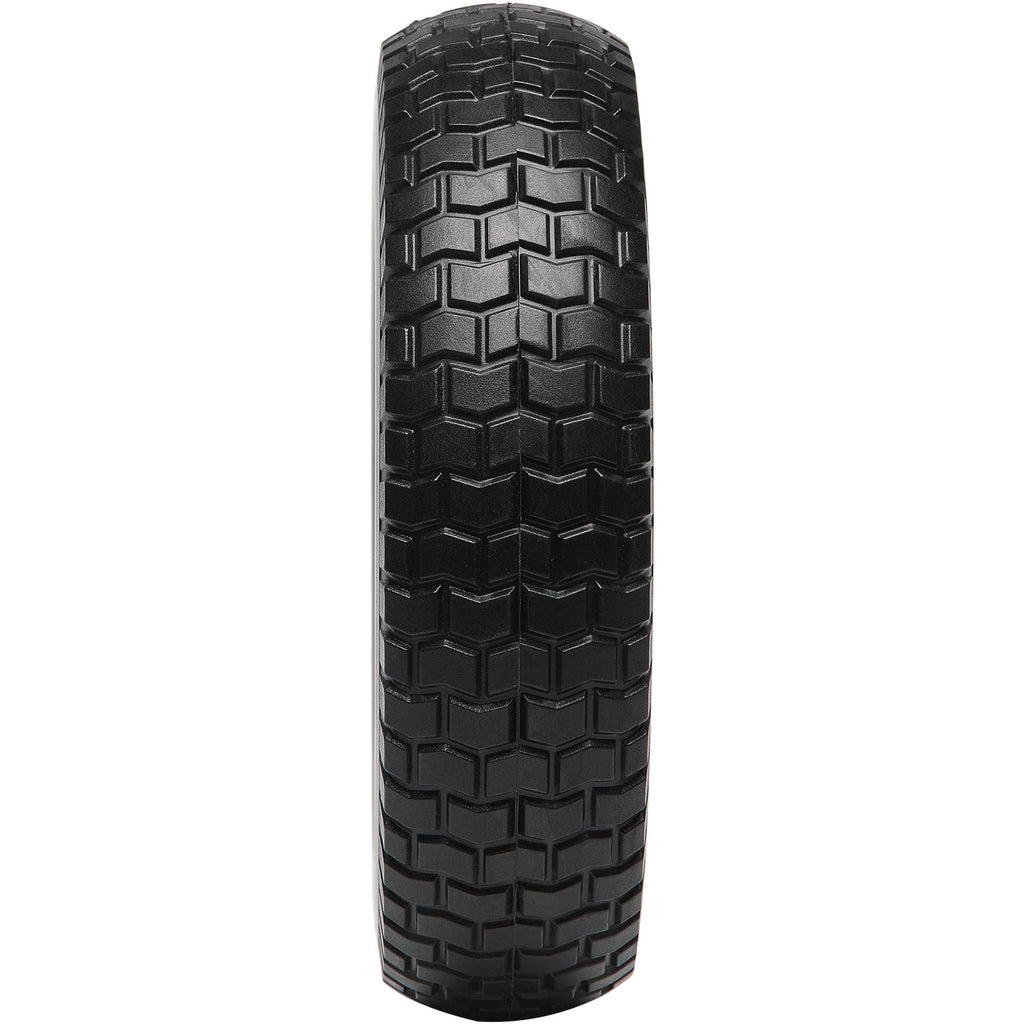 VEVOR Solid PU Run-Flat Tire Wheel, 254 mm, 2-Pack, 81.6 kg Dynamic Load, 99.8 kg Static Load, Flat Free Tubeless Tires and Wheels for Hand Truck, Utility Cart, Dollies, Garden Trailers, Various Carts