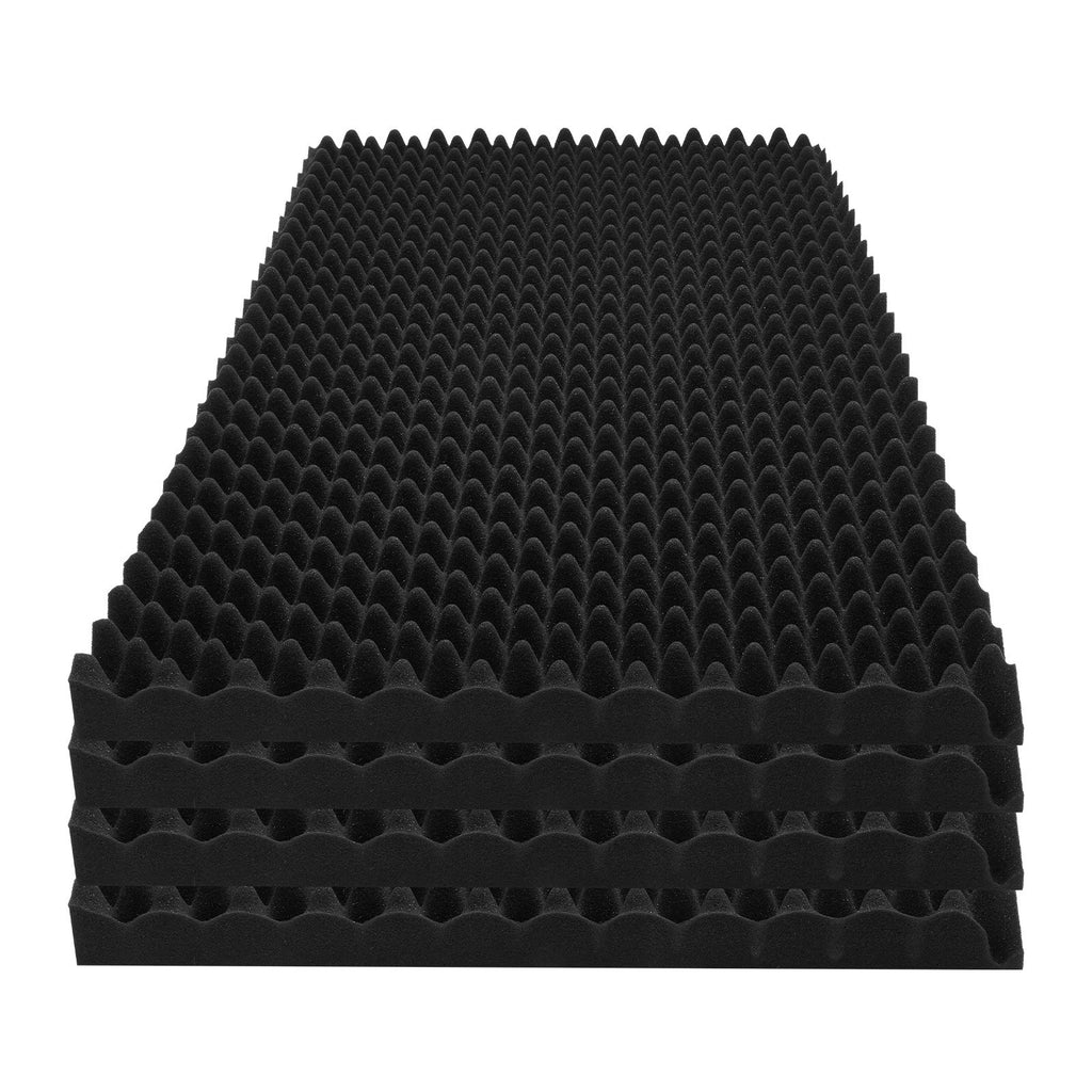 VEVOR Acoustic Foam Panels 2 Pack 48 x 24 x 2 in for Studio Wall and Ceiling
