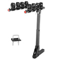 VEVOR 4 Bike Rack Hitch Mount Folding Swing Down Bicycle Carrier Car Truck SUV 150 lbs