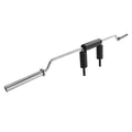 VEVOR Safety Squat Bar, 318kg Fitness Squat  Bar, Safety Squat Bar Attachment with Shoulder and Arm Pads, 28mm Diameter Weight Bar, Ideal for Front Squats, Lunges, Rehab, Physical Therapy