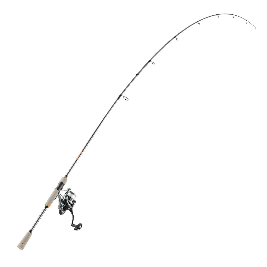 VEVOR Rod and Fishing Reel Combo, IM6 Fiberglass & Carbon Fiber Spinning Rod and Reel Combo, Bass Fishing Pole with 2m Two-Piece Rods, 6+1 Ball Bearings, Stainless Steel Guides with Ceramic Rings