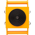 VEVOR 4PCS Machinery Skate Dolly, 17637LBS/8T Industrial Machinery Mover, Heavy Duty Carbon Steel Machinery Moving Skate with 4 PU Wheels and 360° Rotation Non-Slip Cap for Warehouse Workshop Factory