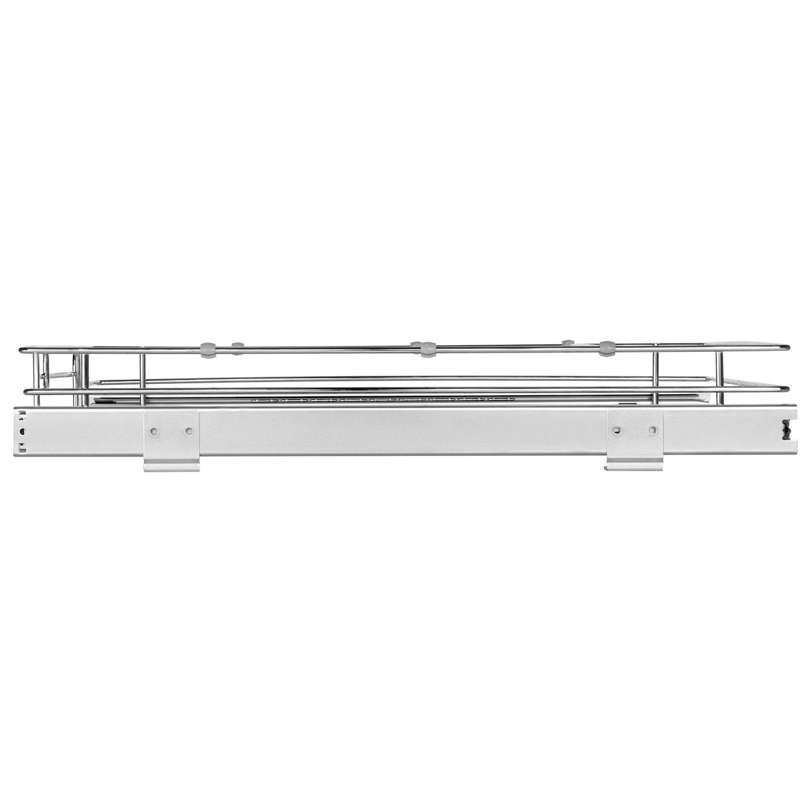 VEVOR 34x53 cm Pull Out Cabinet Organizer, Heavy Duty Slide Out Pantry Shelves, Chrome-Plated Steel Roll Out Drawers, Sliding Drawer Storage for Home, Inside Kitchen Cabinet, Bathroom, Under Sink