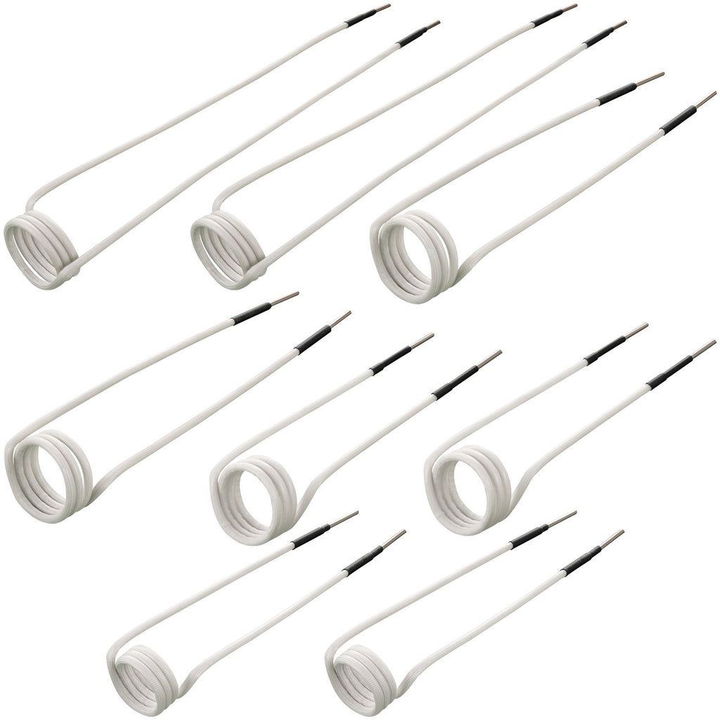VEVOR Induction Heater Coil Kit Induction Coils 8PCS For Removing Rusty Bolts