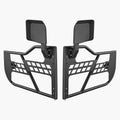 VEVOR Jeep Tube Doors, 2-Door, Hunting Style Jeep Tubular Door with Heavy-Duty Hinges & OE Latch, Jeep Doors with Rear View Mirrors, Fit for 2018-2024 Jeep Wrangler JL & 2020-2024 Jeep Gladiator JT