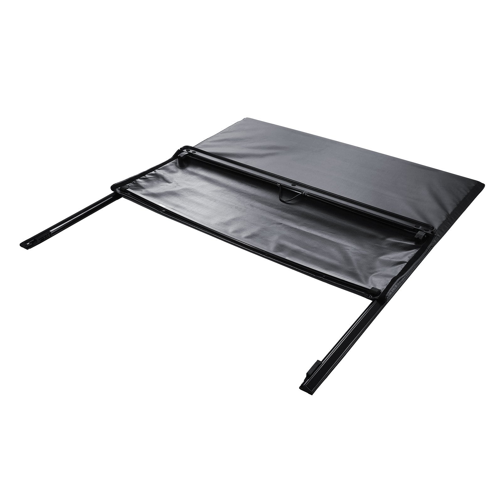 VEVOR Truck Bed Cover, Roll Up Truck Bed Tonneau Cover, Compatible with 2014-2024 Chevy Silverado / GMC Sierra 1500, for 2m x 1.6m / 2m x 1.6m Bed, Soft PVC material, Roll Up Tonneau Cover