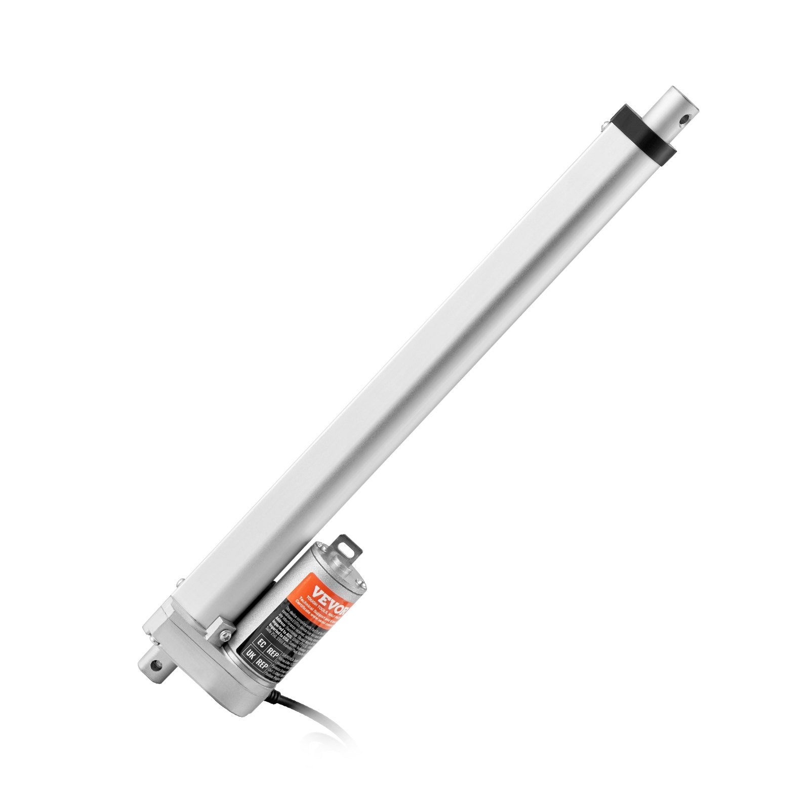 VEVOR Linear Actuator 12V, 12 Inch High Load 330lbs/1500N Linear Actuator, 0.19"/s Linear Motion Actuator with Mounting Bracket and IP54 Protection