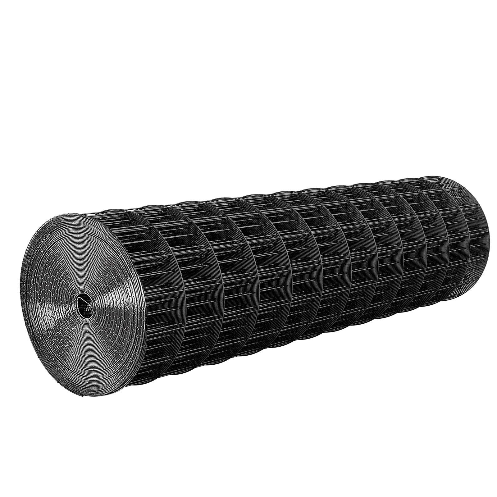 VEVOR Hardware Cloth 91cm x 7.62m, 2 x 3 in Mesh 16 Gauge Galvanized Wire Mesh Roll, Weather-Resistant Vinyl Coated Chicken Wire Fencing, Heavy Duty Welded Garden Plant Fencing for Rabbit Cage Snake