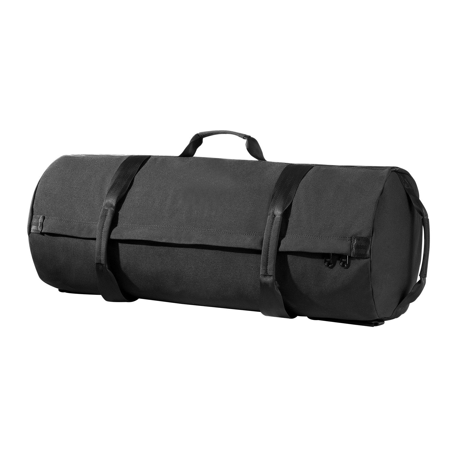 VEVOR Workout Sandbag, Heavy Duty Workout Power Bags with Handles, 23-56 kg Adjustable Slam Bag for Fitness Strength Weight Training Cross-Training, Home Gym Exercise, Black (Unfilled)