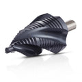 VEVOR Step Drill Bit, 4.76 to 34.93 mm, 9.53 mm Triangular Shank, TiAlN Coating Cobalt High Speed Steel, Four Spiral Flute Step Bit for Metal, Stainless Steel, Aluminum, Wood, Plastic, Fiberglass