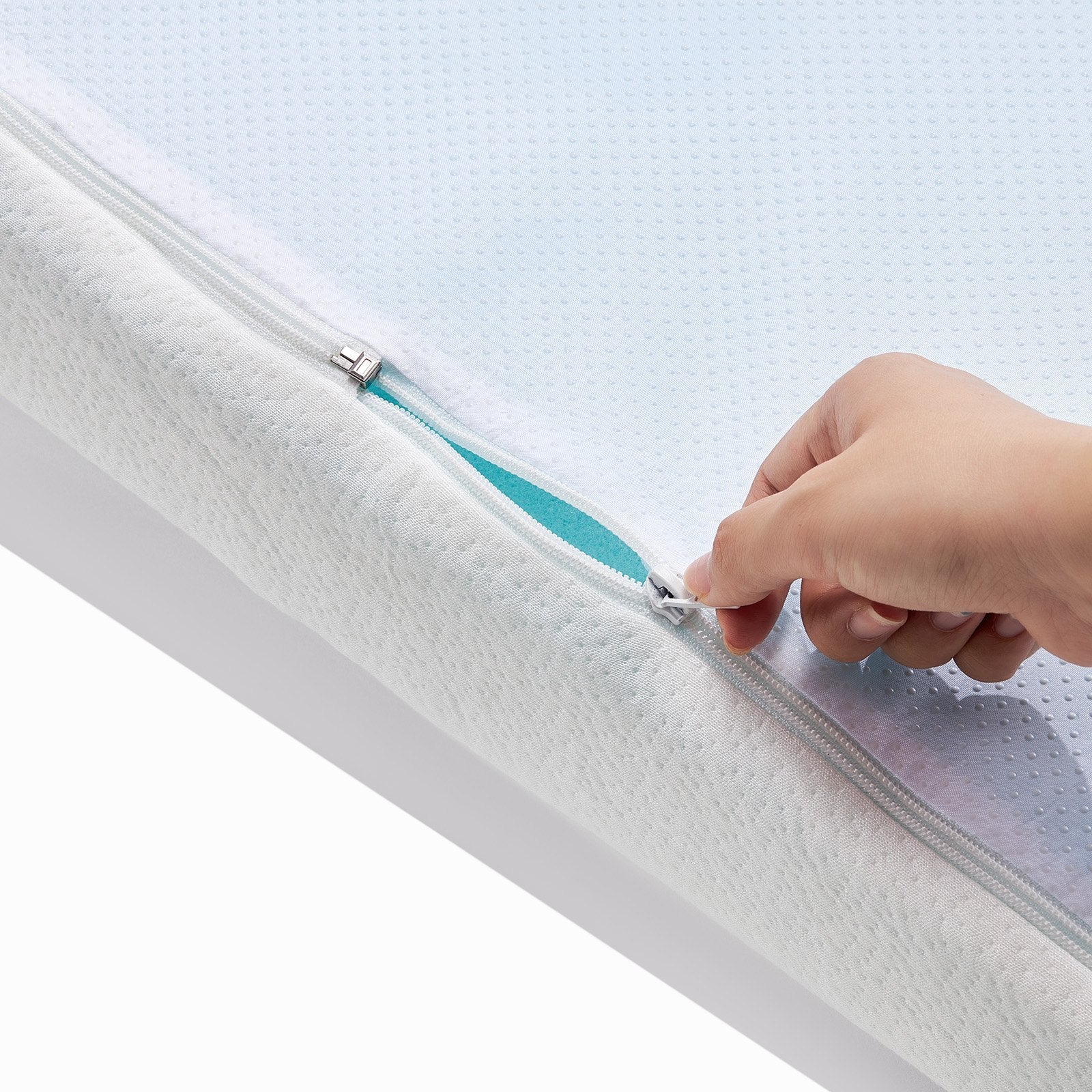 VEVOR Mattress Topper Memory Foam Detachable & Washable Queen 76.2 mm Thickness