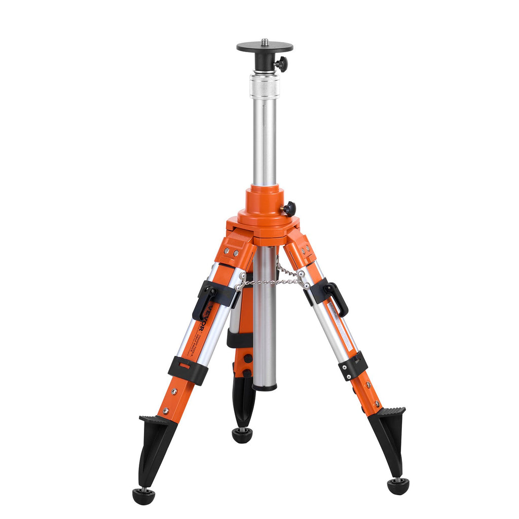 VEVOR Laser Level Tripod Stand 5/8"-11 Thread 27.16-67.71 in Height Adjustment