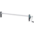 VEVOR Hand Crank Tarp Roller Kit, 1.6-2.6 m Wide, Aluminum Alloy, Manual Cab Level Dump Truck Tarp Roller with 17.8 cm Sponge-Wrapped Handle, Perfect for Dump Trucks, Trailers, Trash Haulers (No Tarp)