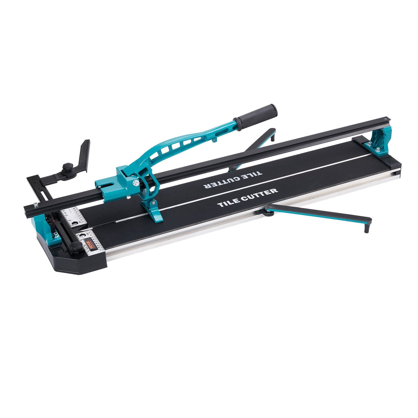 VEVOR Manual Tile Cutter, 1200mm, Porcelain Ceramic Tile Cutter with Tungsten Carbide Cutting Wheel, Infrared Positioning, Anti-Skid Feet, Durable Rails for professional installers or beginners