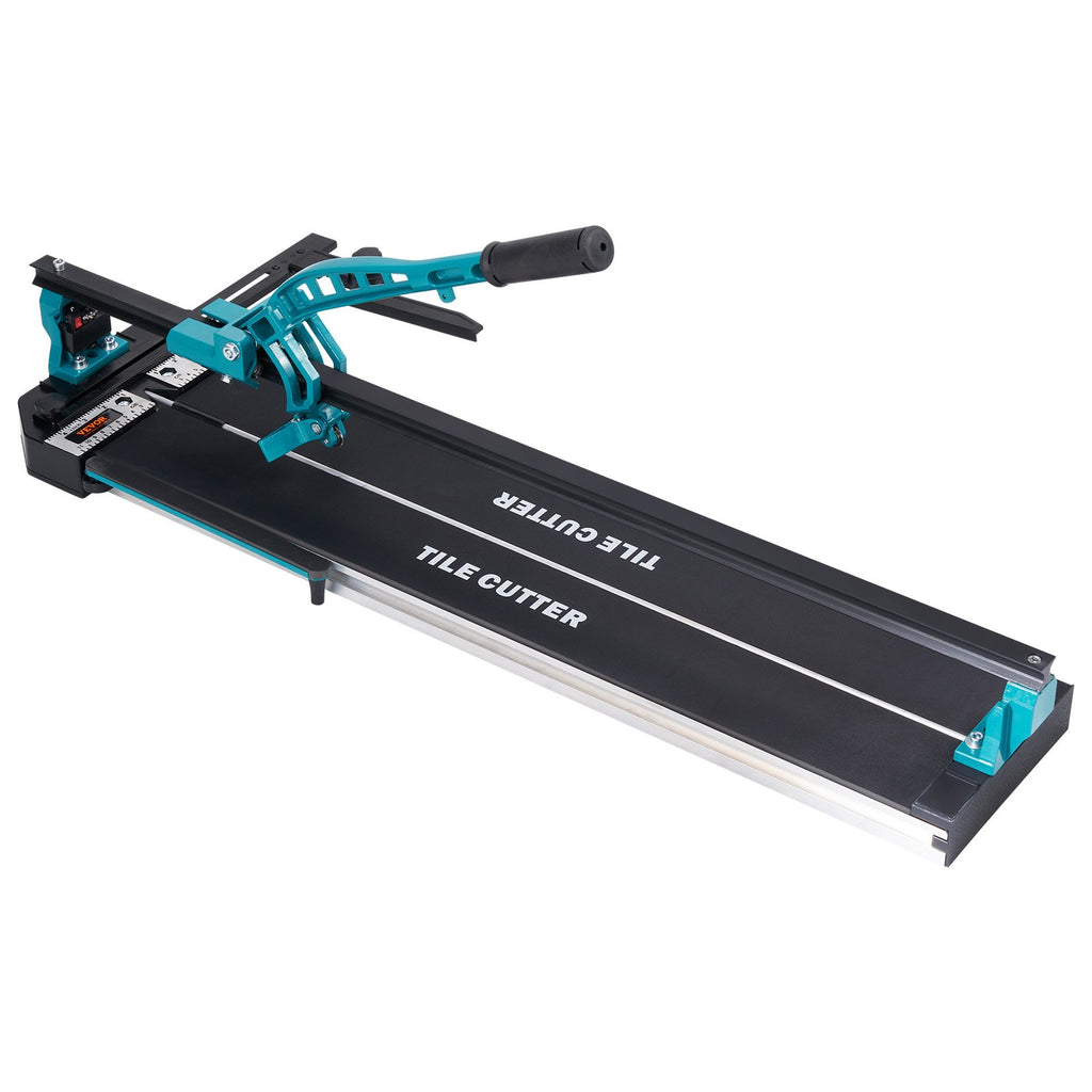 VEVOR Manual Tile Cutter, 1200mm, Porcelain Ceramic Tile Cutter with Tungsten Carbide Cutting Wheel, Infrared Positioning, Anti-Skid Feet, Durable Rails for professional installers or beginners