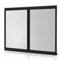 VEVOR RV Screen Door Protector, 673.1 x 508 mm Door Grille, Easy to Install and Disassemble, Reinforced Breathable Protective Mesh, Aluminum Alloy Camper RV Entry Protector for Pet Protection, Black