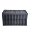 VEVOR Collapsible Storage Bins with Lids, 65L 3 Packs, Folding Plastic Stackable Utility Crates with Handles, Large Heavy Duty Containers for Clothes, Toys, Books, Snack, Shoes, and Grocery Organizing