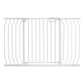 VEVOR Baby Gate, 749-1346 mm Extra Wide, 762 mm High, Dog Gate for Stairs Doorways and House, Easy Step Walk Thru Auto Close Child Gate Pet Security Gate with Pressure Mount and Wall Mount Kit, White