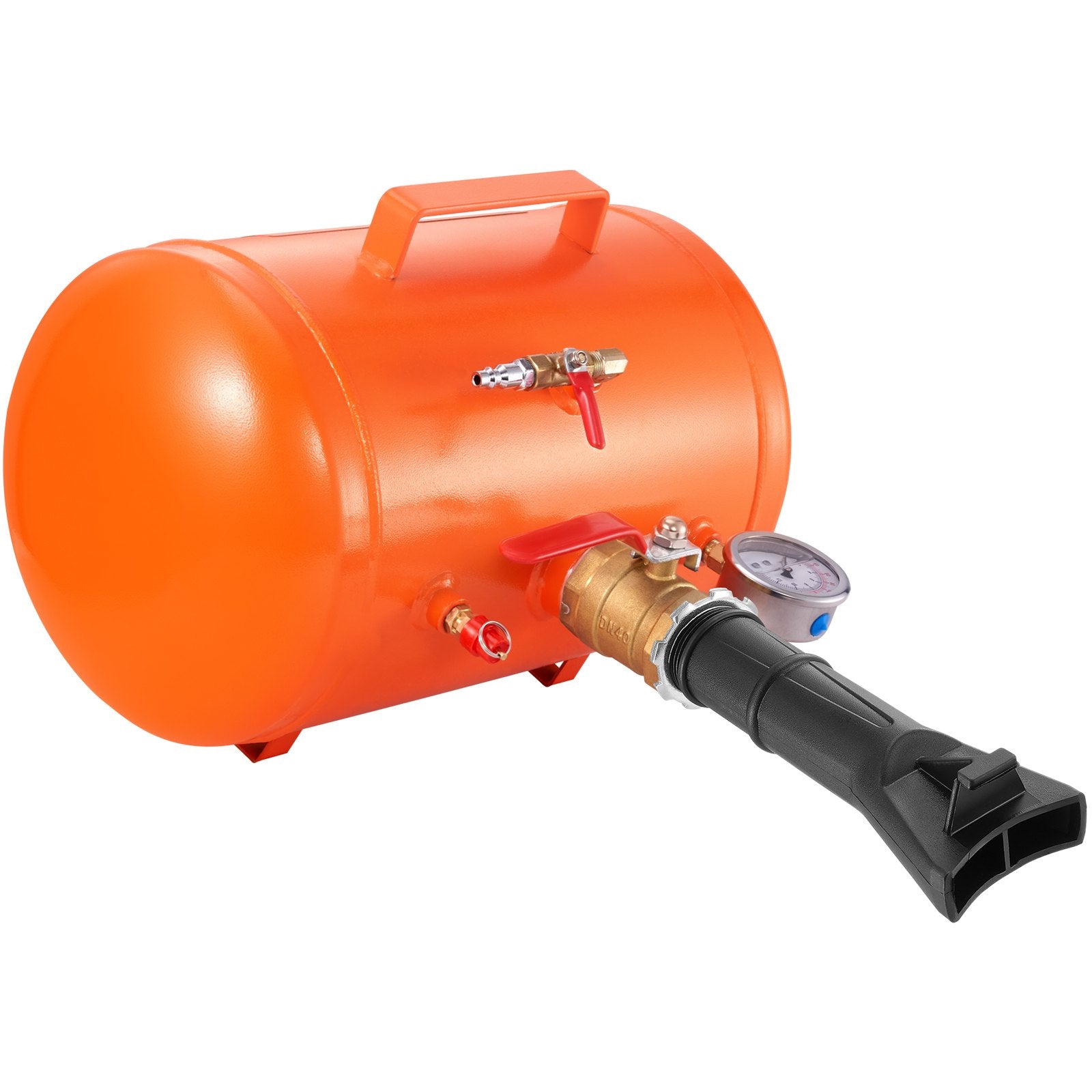 VEVOR Tire Bead Seater, 5 Gal/19L Air Tire Bead Blaster with Pressure Gauge & Handle, 145 PSI Seating Tool Inflator Tank, 85-116 PSI Operating Pressure for Car Truck ATV