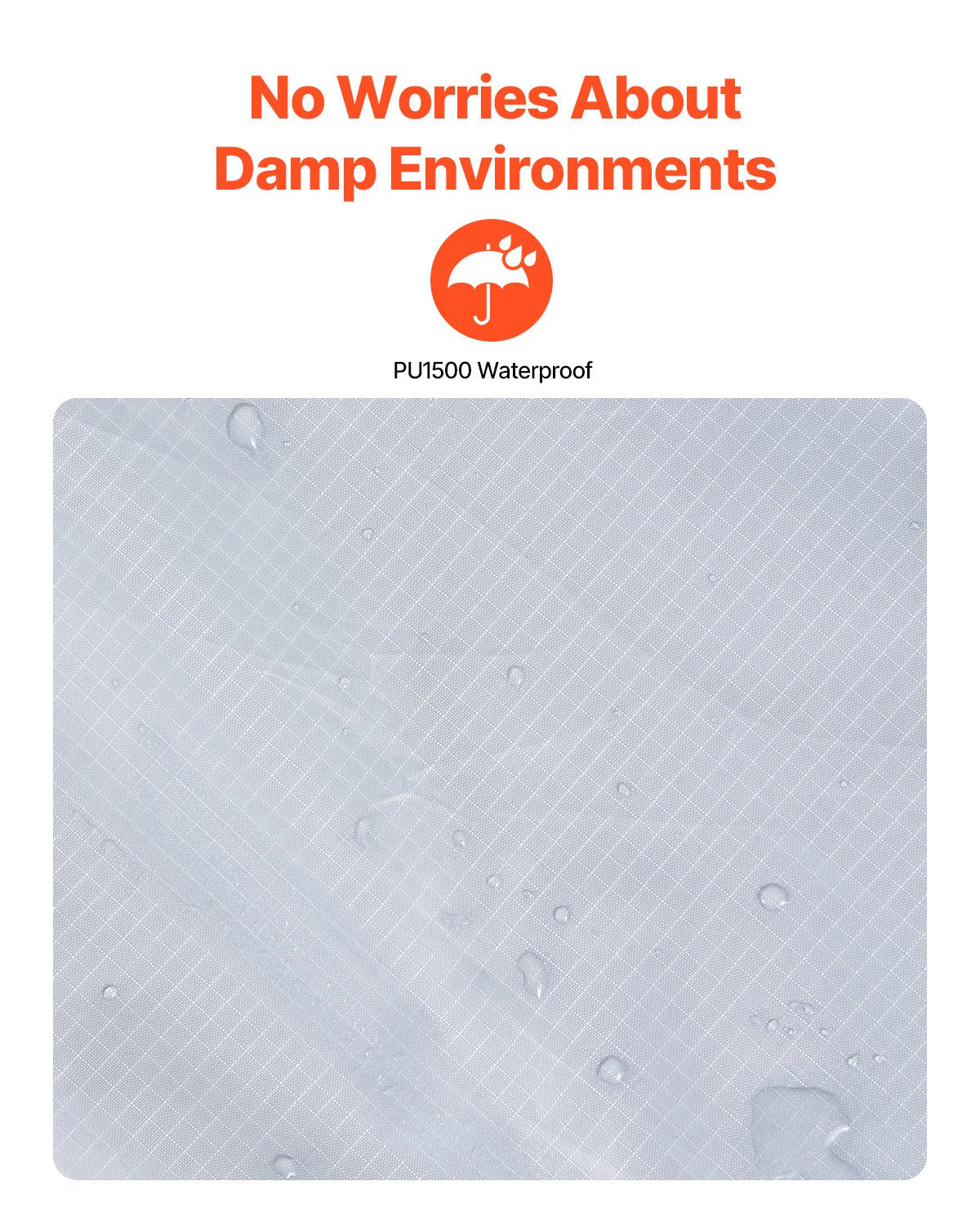VEVOR Camping Blanket 2 m x 1.5 m Wearable Warm Stadium Blanket Light Grey.