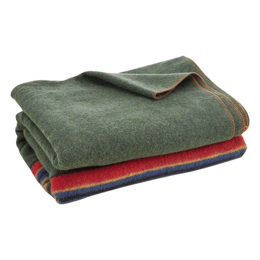 VEVOR Wool Camping Blanket 1.62 m x 2.23 m for Camping Hiking Travel Texture