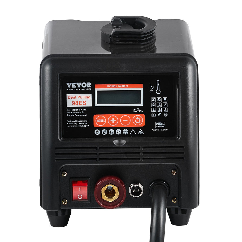 VEVOR Stud Welder Dent Repair Kit, 3KW Spot Welder Dent Puller with Auto/Manual Welding & 9 Versatile Modes, Auto Body Spot Welding Dent Puller Machine for Car, Truck Dent Repair