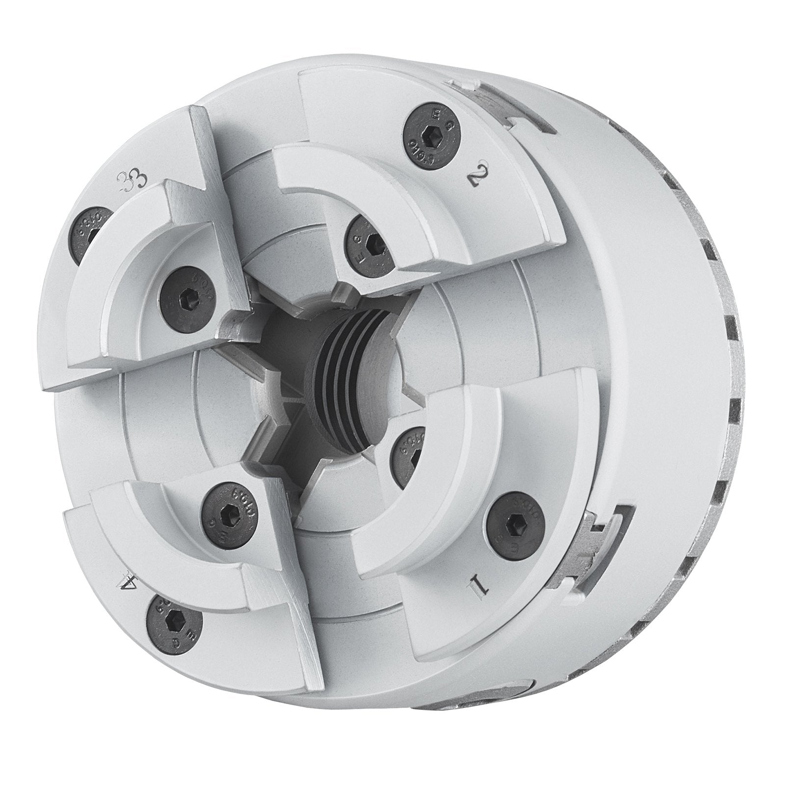 VEVOR KP96 Lathe Chuck, 4-Jaw 96 mm Diameter, Metal Lathe Chuck Turning Machine Accessories, Self-centering Tool, for Lathe, Precision Machining, Grinding Machines, Milling Machines
