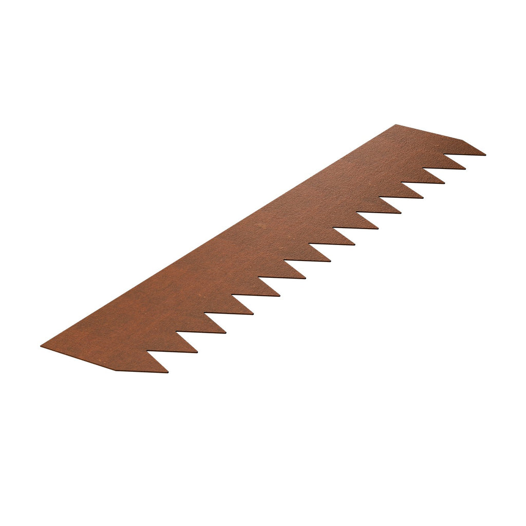 VEVOR Steel Landscape Edging, 6 Packs 40 x 8 in Weather-Resistant & Pre-Rust Metal Landscape Edging, Bendable Garden Edging Border, Lawn Edging for Flower Bed Yard Pathway Divider