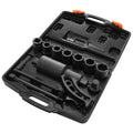 VEVOR Torque Multiplier, Heavy Duty Torque Multiplier Wrench Set, 1 Inch Drive Lug Nut Wrench Torque Multiplier, 1:58 4800N.m Lug Nut Remover, with 8 Sockets and Storage Case for Truck Trailer RV