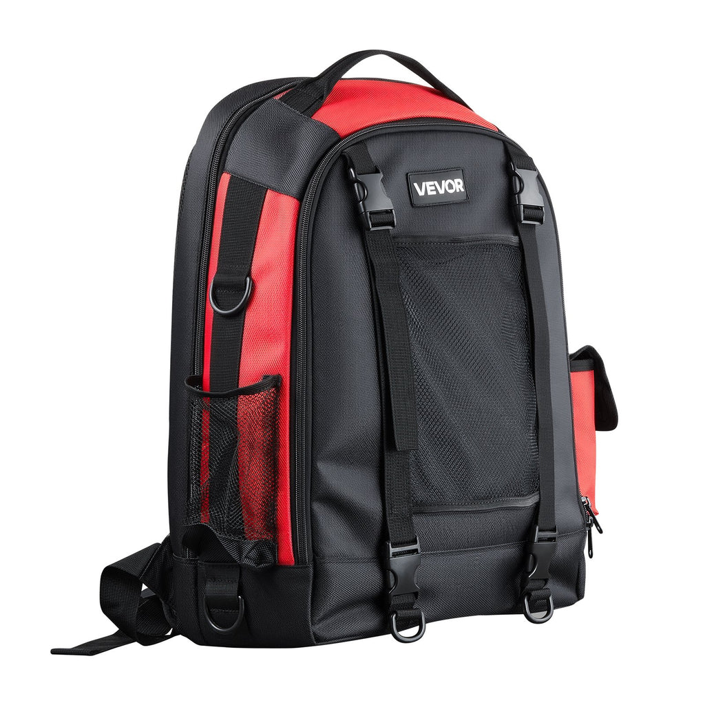 VEVOR 25.2L Welding Backpack 1680D Polyester Welder Backpack for Tool and Helmet