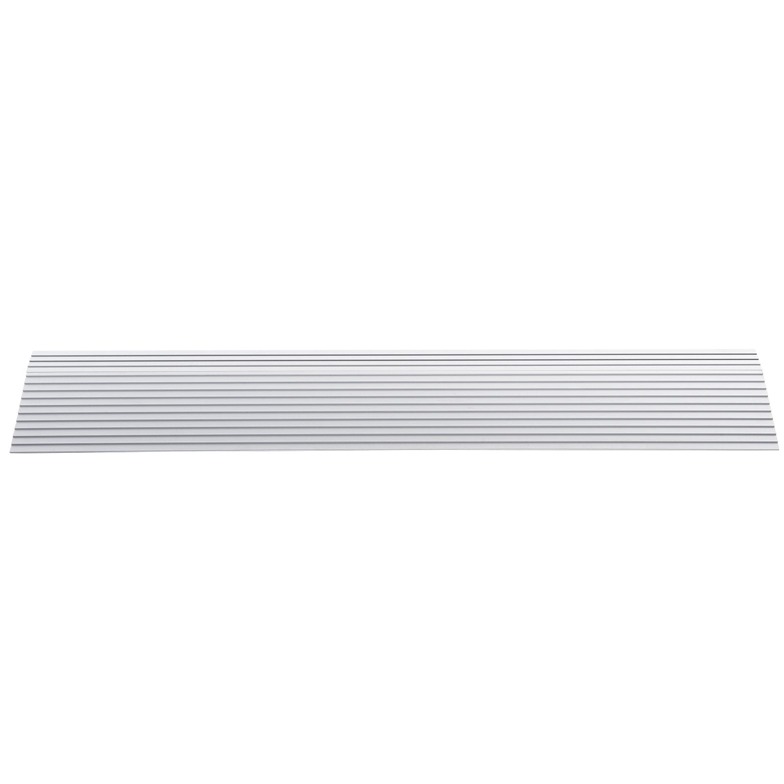 VEVOR Door Threshold Ramp, 1" Rise, 800 lbs Load Capacity, Door Ramp for Wheelchairs, Aluminum Threshold Ramp for Doorways, Adjustable Modular Threshold Ramp for Wheelchairs, Scooters, Power Chairs