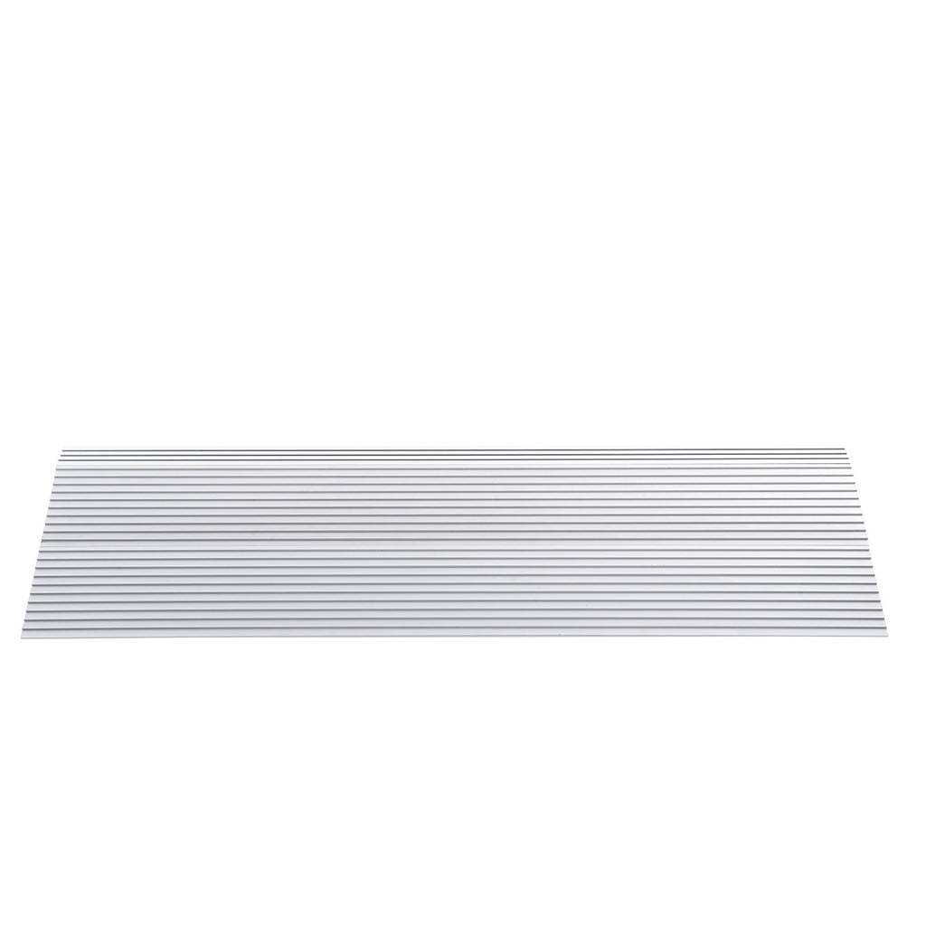 VEVOR Door Threshold Ramp, 2" Rise, 800 lbs Load Capacity, Door Ramp for Wheelchairs, Aluminum Threshold Ramp for Doorways, Adjustable Modular Threshold Ramp for Wheelchairs, Scooters, Power Chairs