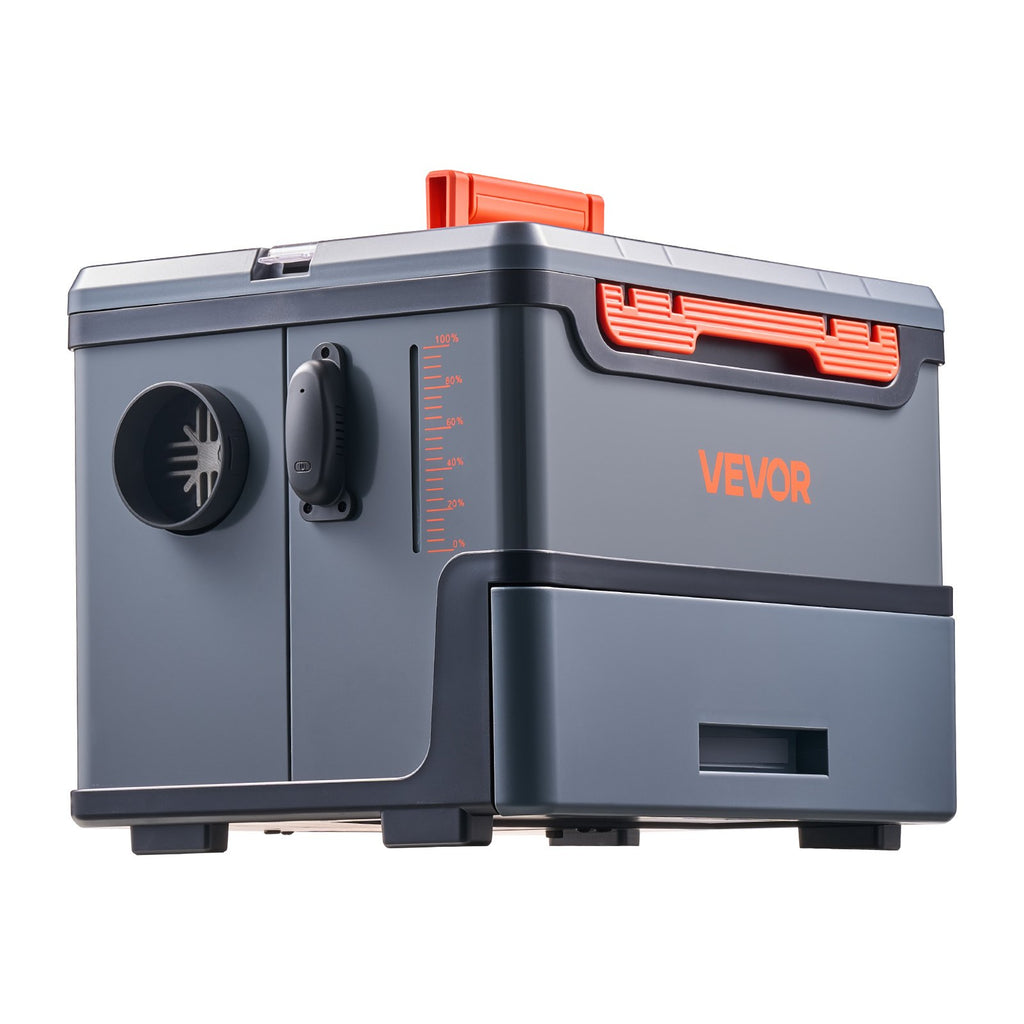 VEVOR Diesel Heater, 8KW, DC 12V/24V, All in One Portable Diesel Air Heater with Bluetooth APP Control, Remote Control and LCD Screen, 5 L Fuel Tank for Trucks, Vans, RVs, Campers, and Garages