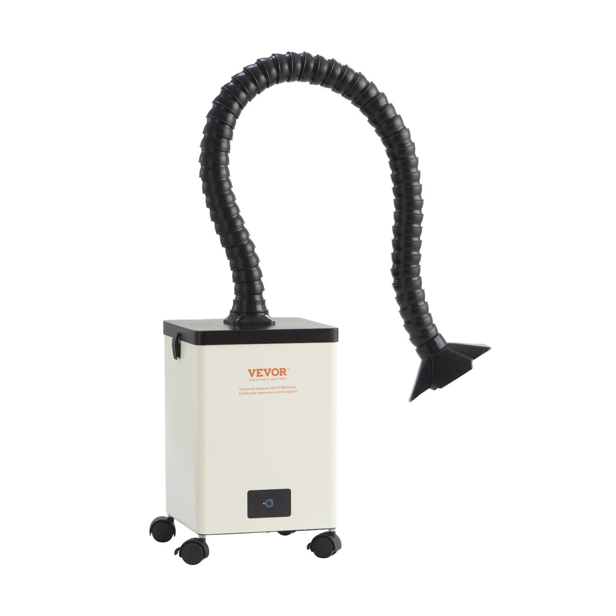 VEVOR Solder Fume Extractor, 150W Soldering Smoke Extractor with 3-Stage Filters, 332 m³/h Strong Suction Smoke Absorber and Purifier for Soldering, Engraving, DIY Welding, Salon