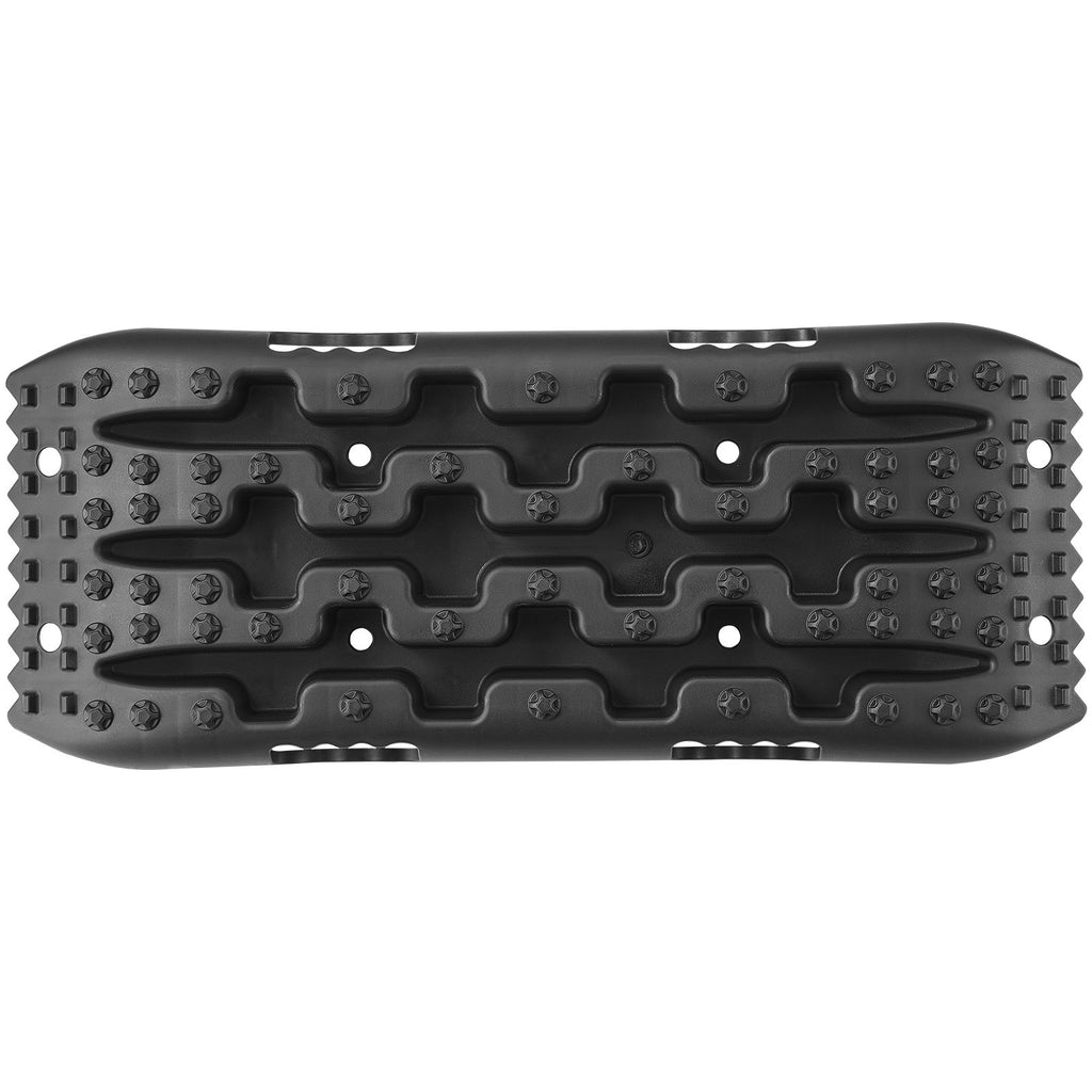 VEVOR 2PCS Traction Boards with PP for Mud Snow Sand Storage Bag Short Black