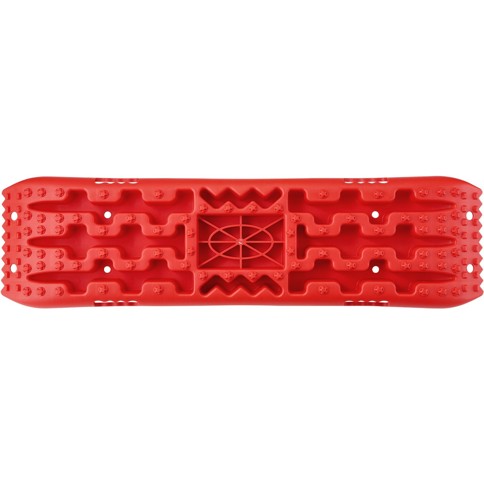 VEVOR 2PCS Traction Boards with PP for Mud Snow Sand Storage Bag Long Red